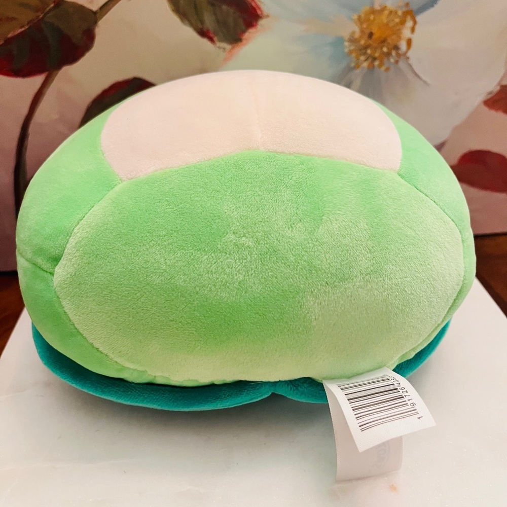 Original Squishmallow Henry the Turtle Plush Toy in Light Green & White Color - Picture 6 of 9